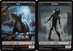 Rat (14) // Zombie (15) Token
